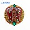 Acrylic Lakshmi Charan Paduka Feet Laxmi Padhuka Good Luck Footsteps Shubh Labh Rangoli Sticker for Door Entrance Home Temple Diwali Decoration Indian Traditional Vara Lakshmi Pagla